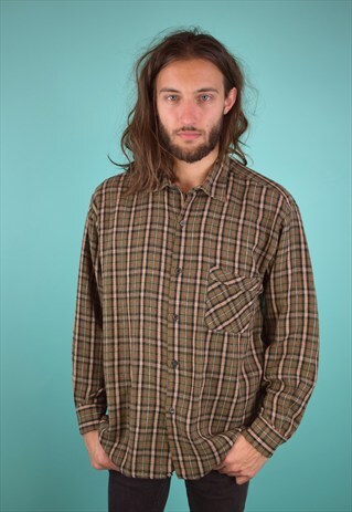 VINTAGE 90'S CHECKED SHIRT