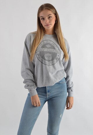 GREY HARLEY DAVIDSON JUMPER GJ4722