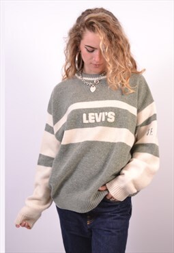 Vintage Levi's Jumper Sweater Khaki