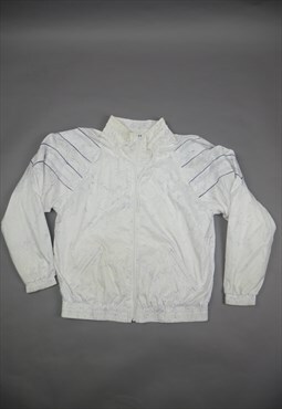 Vintage Marble Print Jacket in White