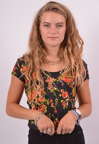 VINTAGE DOLCE & GABBANA T-SHIRT TOP MULTI