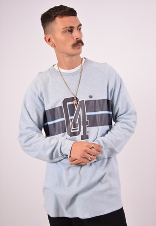 VINTAGE NIKE TOP LONG SLEEVE BLUE