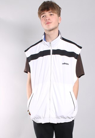 VINTAGE ADIDAS SLEEVELESS JACKET
