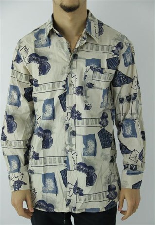 80'S STYLE SHIRT PATTERNED