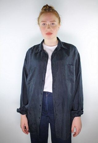 VINTAGE 90S SILK SHIRT