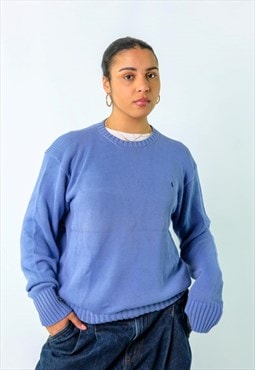 Blue y2ks Polo Ralph Lauren Knit Sweatshirt