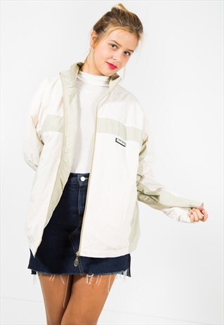 VINTAGE 80'S USA REEBOK SHELL SPORT JACKET / S1584