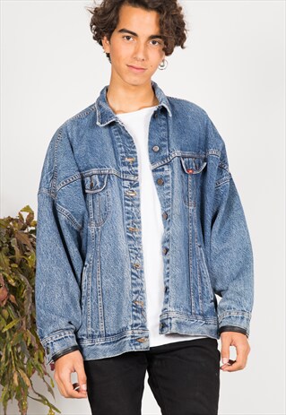 VINTAGE 80'S LEE DENIM JACKET / S0042