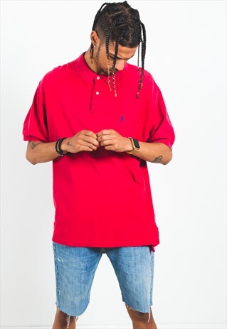 VINTAGE 90S POLO RALPH LAUREN POLO T-SHIRT / 0577