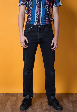 LEVI'S 501 BLACK JEANS
