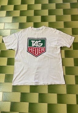 Vintage 90s Tag Heuer 1992 Los Angeles Marathon T-Shirt XL