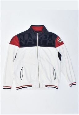 Vintage 90's Napapijri Tracksuit Top Jacket White
