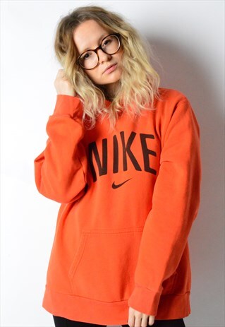ORANGE NIKE HOODIE