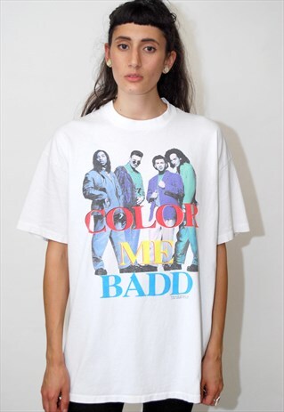 COLOR ME BADD T-SHIRT (XL) VINTAGE 90S R&B RAP BAND TOUR TOP