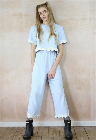 DAISY CHAIN CROP PANTS & TOP CO-ORDINATES