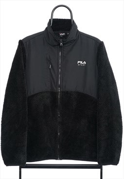 Vintage Fila Sport Black Fleece Womens