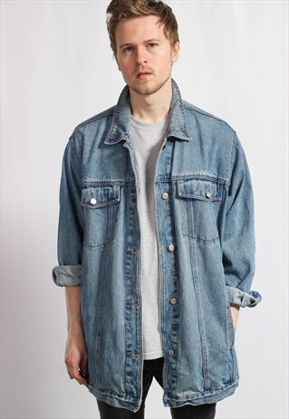 VINTAGE OVERSIZED DENIM JACKET