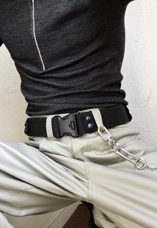 BLACK BLESS-THE-POLICE BELT