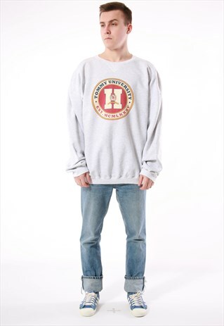 90S VINTAGE TOMMY HILFIGER USA SWEATSHIRT OVERSIZED 14040