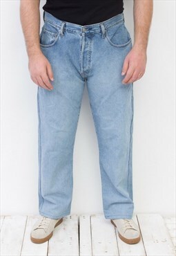 G-STAR Vintage Men W36 L30 Denim Pants Trousers Straight