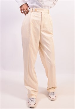 Vintage Polo Ralph Lauren Suit Trousers Off White
