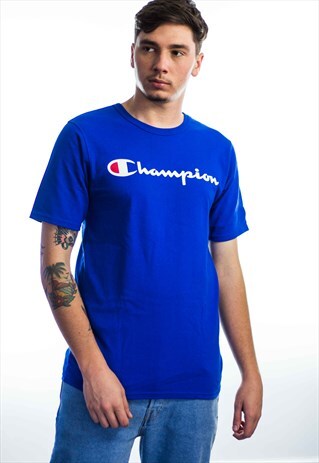 NEW CHAMPION LOGO T-SHIRT 90S M 8.3