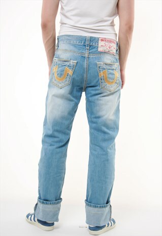 90S VTG RARE OLDSCHOOL TRUE RELIGION USA JEANS 14301
