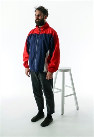 TRICOLOR LIGHT COAT / RETRO NAUTICAL JACKET