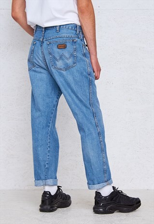 VINTAGE BLUE WRANGLER DENIM JEANS