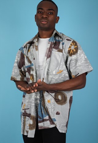 VINTAGE PATTERNED SHIRT NS2