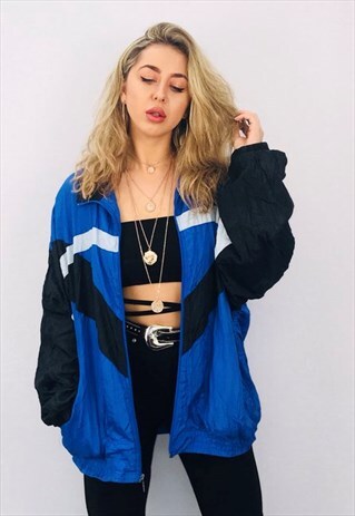 VINTAGE OVERSIZED SHELL JACKET