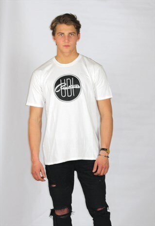 WHITE SIGNATURE T SHIRT