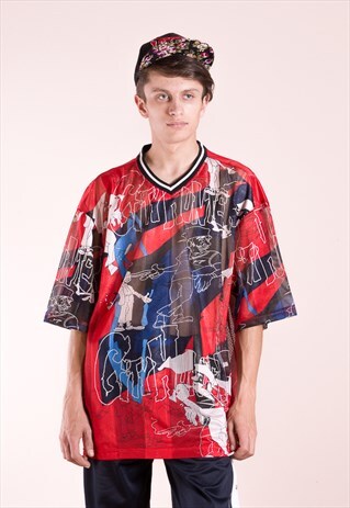 90S HIP HOP MESH T-SHIRT