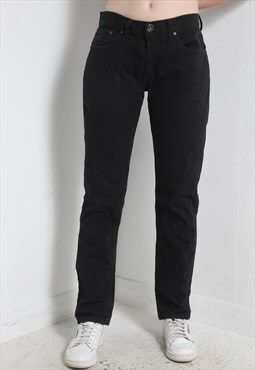 Vintage Levis Skinny Fit Jeans Black W32 L32