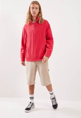 VINTAGE RALPH LAUREN 1/4 ZIP SWEATSHIRT