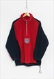 VINTAGE FLEECE IN RED CAMPAGNOLO SKI SWEATSHIRT MEN SIZE M