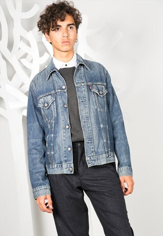 VINTAGE 80'S LEVI'S DENIM JACKET / S0277