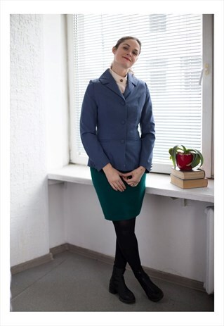 VINTAGE 80'S BLUE BLAZER