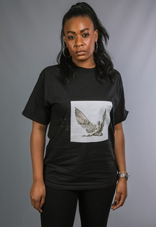PINNA "WXNGS" T-SHIRT - BLACK