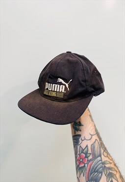 Vintage Puma King Embroidered hat cap