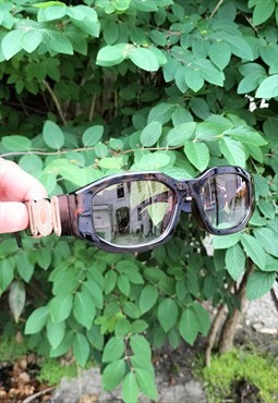 Tortoise Shell Rectangular Sunglasses
