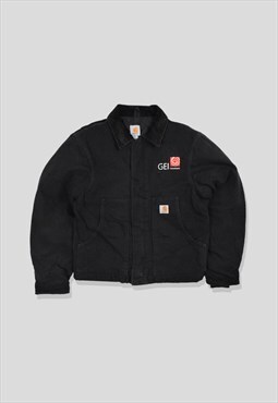 Vintage 90s Carhartt Workwear Jacket in Black