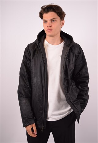 black vintage nike jacket