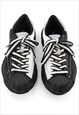 MELTED SOLE SNEAKERS EDGY HIGH FASHION PLATFORM TRAINERS