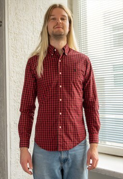 Vintage 90's Red/Black Checked Shirt