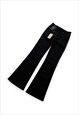 Womens Burberry jeans black bootcut flares
