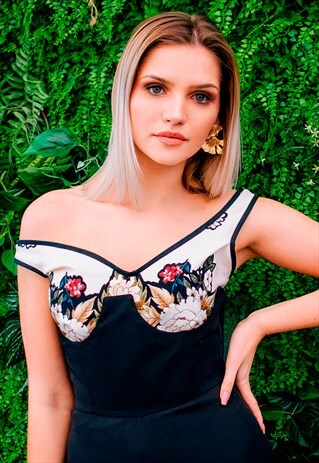 OFF SHOULDER FLORAL TOP