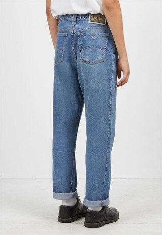 VINTAGE BLUE ARMANI DENIM JEANS