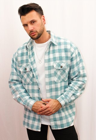 VINTAGE PLAID FLANNEL SHIRT