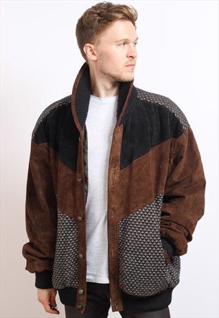 VINTAGE WOOL SUEDE JACKET